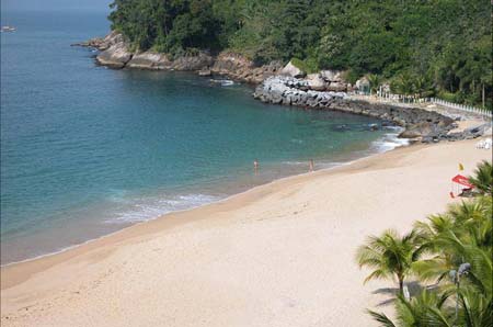 A nossa praia privativa
